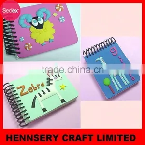 Soft Pvc Custom 3D Cute Soft Cover Custom Hardcover Notebook thumbnail-5