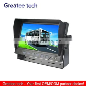 Factory Best 7 Inch Digital Car Monitor for School Bus / Heavy-duty Equipments thumbnail-1