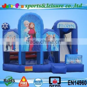 Frozen Inflatable Slide Bounce House for Sale, Hot Sale Inflatable Slide Jumping House thumbnail-1