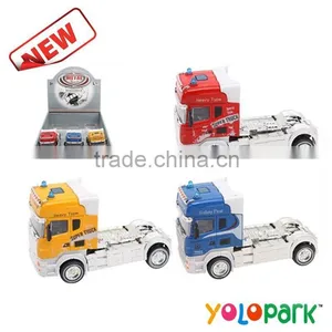 Alloy 1:42 Scale Model Garbage Truck Toy for Sale thumbnail-1