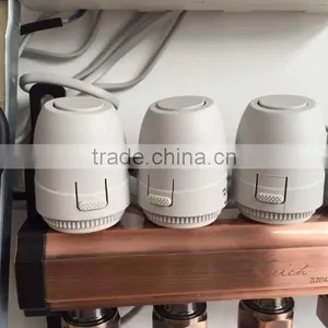 Brass Manifold With Digital Gauge and Ball Valve for Underfloor Heating System thumbnail-5