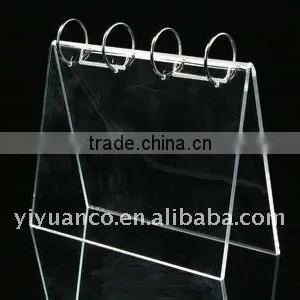 Customized Clear Acrylic Calendar Holder thumbnail-1