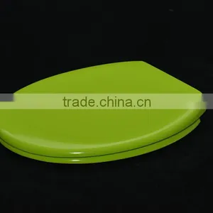 Green Toilet Seat With Soft Close Quick Release Hinge thumbnail-2