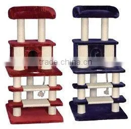 Fashionable Luxury Cat Playing House With Different Colors thumbnail-1