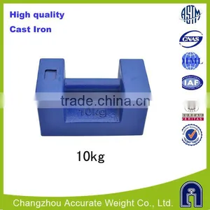 10kg Class M1 Mass, Cast Iron Elevator Weight, Load Test Weights thumbnail-1