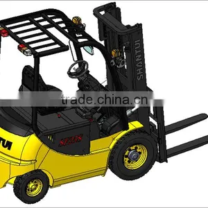 Japanese Electric Forklift 3T thumbnail-1