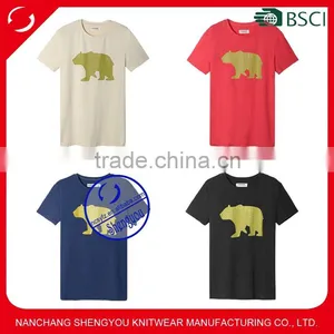 Custom Solid Color Mens Printed Tshirts thumbnail-1