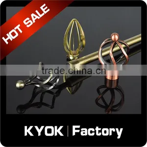KYOK Windows Design Curtain Rod Accessories Cheap Price Tension Curtain Rods in Dubai thumbnail-5