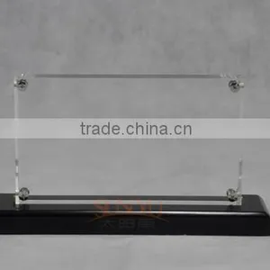 Design Made Silk Screen Acrylic PMMA /Acrylic Menu Holder thumbnail-6