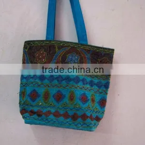 Traditional Handmade Embriodery Mirror Work Handbags-Most Demanding Bag Since Last 11 Years thumbnail-1
