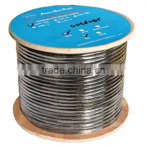 Frankever Made in China Best Price 25pairs Outdoors Wooden Drum UTP CAT5E Lan Cable thumbnail-2