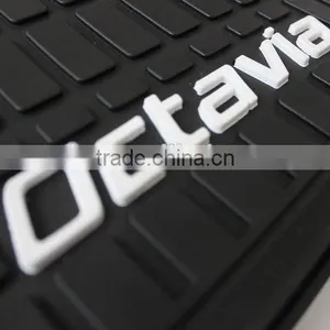 Wholesale Custom Fit Full Set Position PVC Car Floor Mats For VW OCTAVIA thumbnail-3