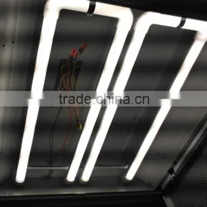 32 Watt Equivalent U-Bend T8 LED Tube 4000K Light Bulb 2x2foot 18W thumbnail-1