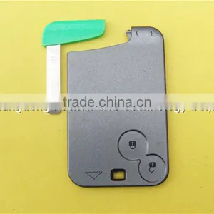 Hot Sale Key Case For Remote Keyless 2 Button No Logo Renault Laguna Smart Card Key Fob Case thumbnail-2