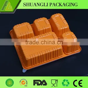 Plastic Food Container Rectangular With Lid thumbnail-1