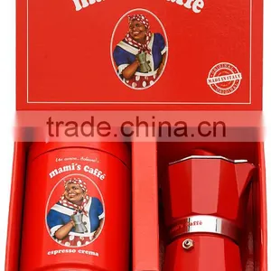 Gift Box Mami's Tin&moka Espresso Crema Coffee Set thumbnail-1
