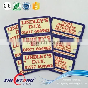 Printed Plastic 3 Up PVC Card Key Tag thumbnail-4