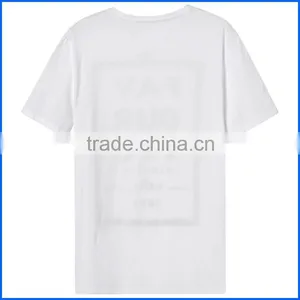 The Lastest Design Men Plain t Shirt and White t Shirt or Tshirts Cheap With Factory Prices Accept OEM thumbnail-6