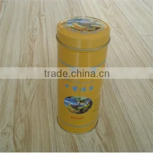 Hot Sale Round Tea Tin Case for Packaging Storage Display thumbnail-5