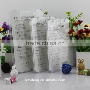 For Mobile Phone Cases Clear Plastic Packaging Box for 5.5 Inch Clamshell Packing Box for Iphone 6 thumbnail-1