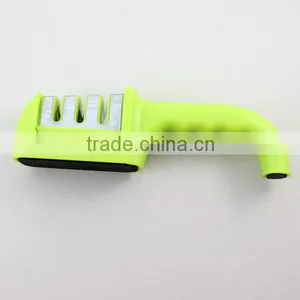 3 Stages Plastic Knife Sharpener thumbnail-2