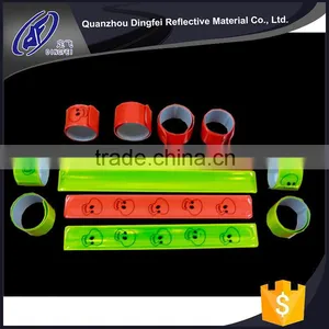 Wholesale From China Top Sell Wholesale Pvc Reflective Slap Band thumbnail-1