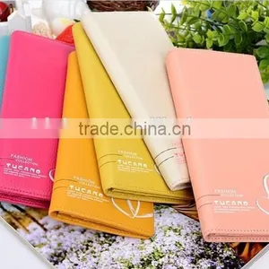 Hot Sales New Fashion Delicate Design Genuine/pu Leather Lady Wallet With Customizde Logo thumbnail-3