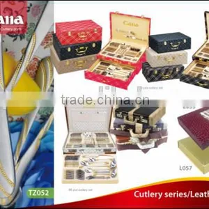 New Style Stainless Steel Cutlery Sets as Wedding Gifts Cutlery Stainless Steel Tableware Sets thumbnail-1