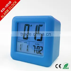 Gift Items Modern Simple Silicone Digital Alarm Clock thumbnail-6