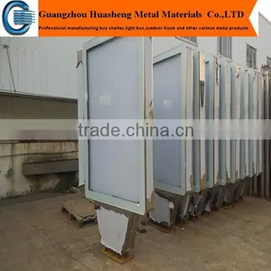 Prefab Led Advertising Light Box With Post,stainless Steel Led Advertising Light Box thumbnail-4
