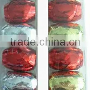 HOT SALE Christmas Present Wrapping Decorations Metallic Poly Curly Ribbon Egg Pack thumbnail-1