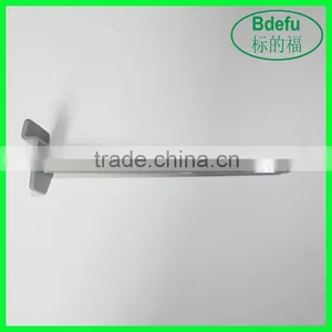 High Quality ABS Acrylic Security Display Plastic Pegboard Hooks Slatwall Display Hook thumbnail-4