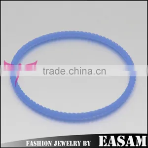 European Market Stylish Infinity Bracelet,thin Silicone Bracelet,tie Shape Rubber Bracelet thumbnail-2