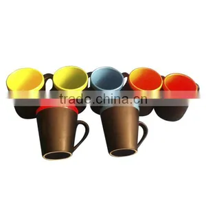 New Design Chalkboard Stoneware Mug With Chalk thumbnail-1