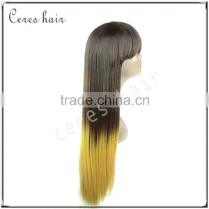 2016 New Arrival Unprocessed Virgin 8"-32" Large Stock Full Lace Wig Human Hair Wig thumbnail-3