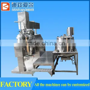 250L Electric Heating Three Layer Stainless Steel Cosmetic Manufacturing Equipment thumbnail-1