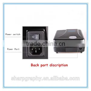 Online Shopping 2800 Lumens Full HD LED 3D Micro Hologram Professional Home Theatre Projector LX768 thumbnail-4