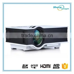 Wholesale Drop Shipping UNIC Mini Full HD LED Outdoor Projector UC40+ Portable 1080p Movie Home Theaters thumbnail-4