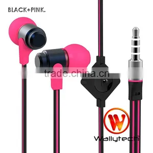 Wallytech WHF-116 Colorful In-ear Earphones for Samsung S4 thumbnail-1