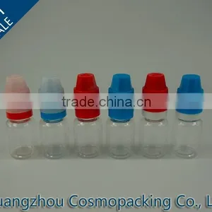 Wholesale 10ml 20ml 30ml Pet Plastic Bottle Empty e Cig Liquid Smoke Oil Bottle With Child and Tamper Evident Cap thumbnail-2