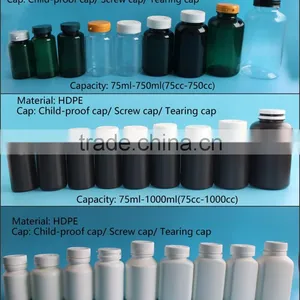 75cc 100cc 125cc 150cc 175cc 225cc 500cc 750cc Diet Supplement Bottle thumbnail-2