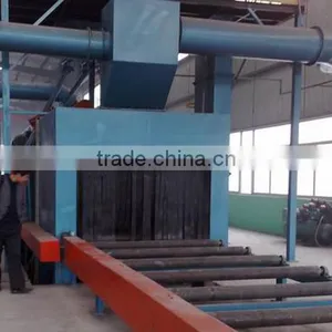 Roller Conveyor H Beam Shot Blast Cleaning Machines thumbnail-6
