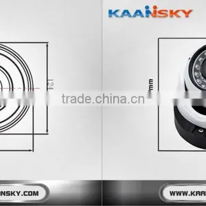 KAANSKY 960P 1.3mp Full hd ip ir Dome Camera Support Onvif Network Camera With POE thumbnail-2