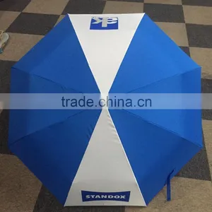 Logo Branding Automatic Open and Close Fold Umbrella thumbnail-1
