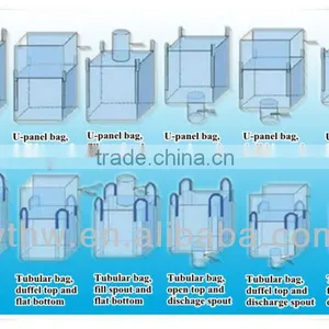 U-panel Bulk Bag for Aluminium Powder/ 1 Ton Bulk Bag/with Top or Bottom Spout thumbnail-1