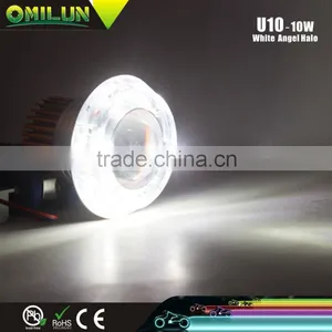 U10 LED Fog Light Motorcycle Led Projector Headlights for Angel Eye Quality Choice Most Popular thumbnail-1