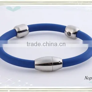 Noproblem P095 Smart Elastic Sports Bio Magnetic Fashion Charm Power Fitness Bracelet thumbnail-1