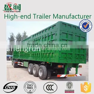 China Hot 3 Axles /4 Axles Van Semi Trailer thumbnail-1