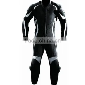 Black Color With Full Sleeve Racing Wear Suits thumbnail-1