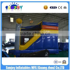 OEM Indoor Sports Theme Inflatable Castle Slide / Cheap Inflatabele Combo For Kids thumbnail-5